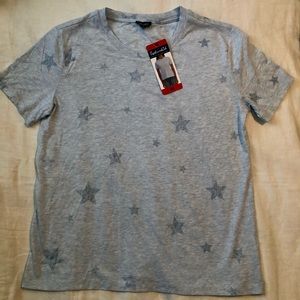 Women’s NWT  Splendid Short Sleeve Star Print Tee Shirt Medium